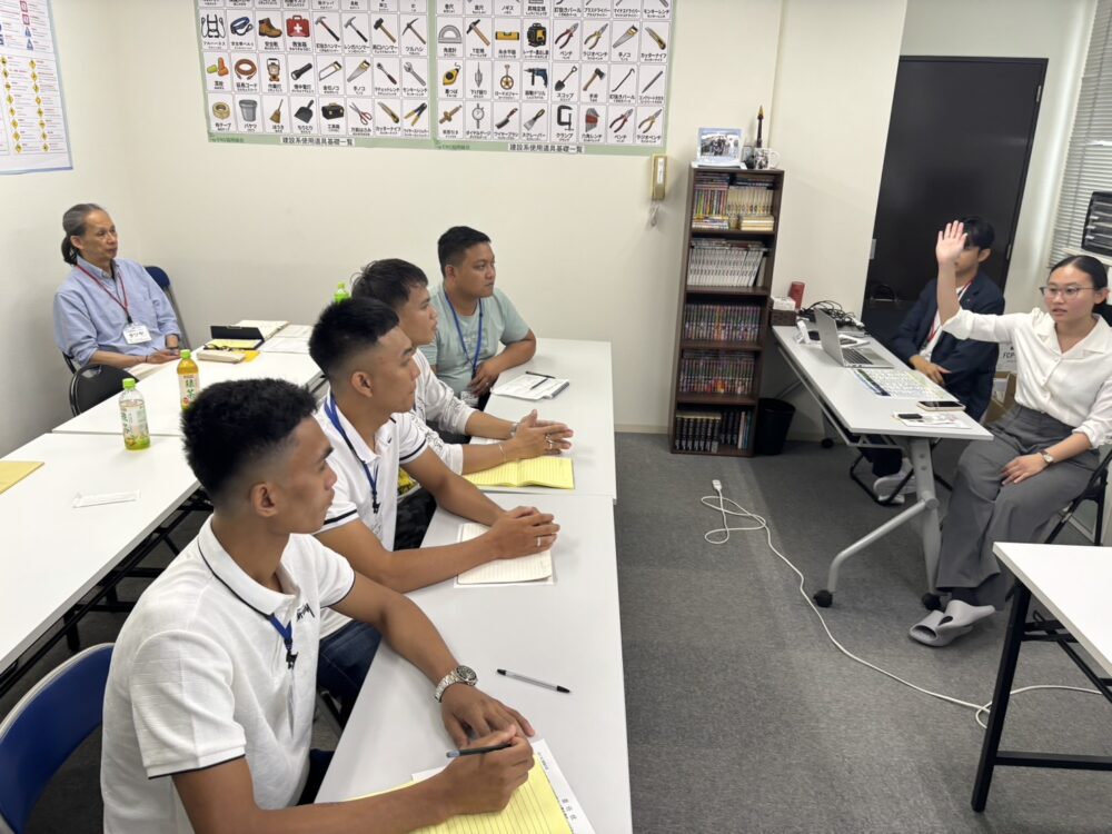入国後１か月間のオリエンテーション